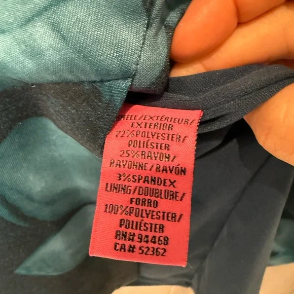 Betsey Johnson Blue Flower Cocktail Wedding Professional Workwear Dress 10 - Picture 12 of 12